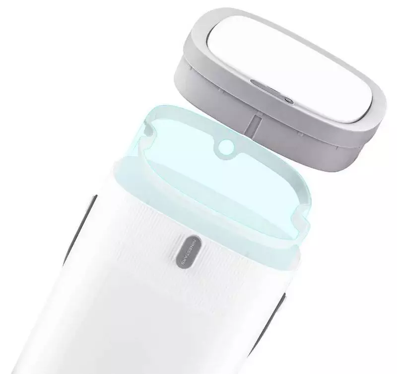 Мусорное ведро Ninestars Foot Sensor Trash Can, 12л (DZT-12-36SJT) - фото 5 Мусорное ведро Ninestars Foot Sensor Trash Can, 12л (DZT-12-36SJT) - фото 5