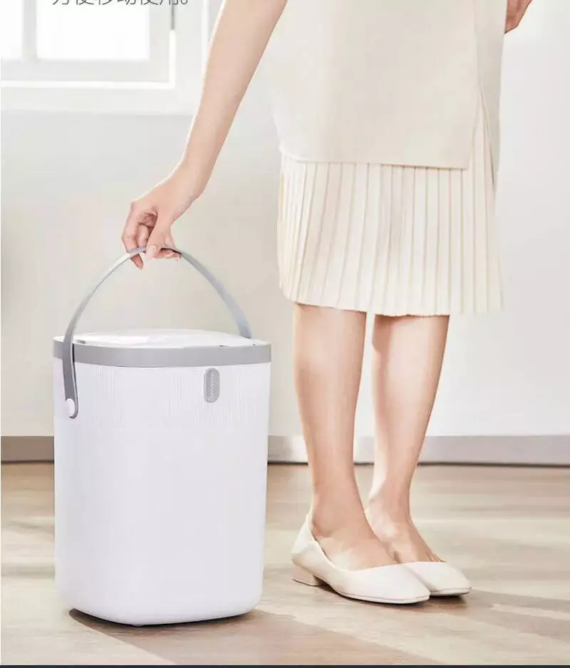 Мусорное ведро Ninestars Foot Sensor Trash Can, 12л (DZT-12-36SJT) - фото 7 Мусорное ведро Ninestars Foot Sensor Trash Can, 12л (DZT-12-36SJT) - фото 7