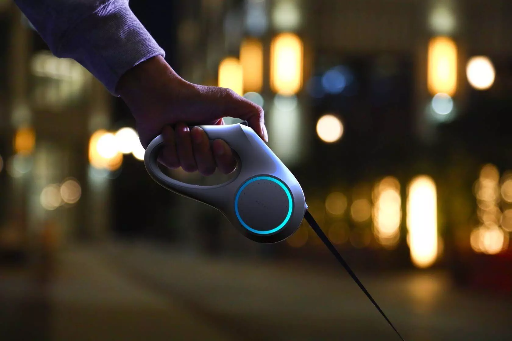 Поводок светящийся для собак Xiaomi PetKit Pet Leash Go Shine (с фонариком) - фото 3 Поводок светящийся для собак Xiaomi PetKit Pet Leash Go Shine (с фонариком) - фото 3