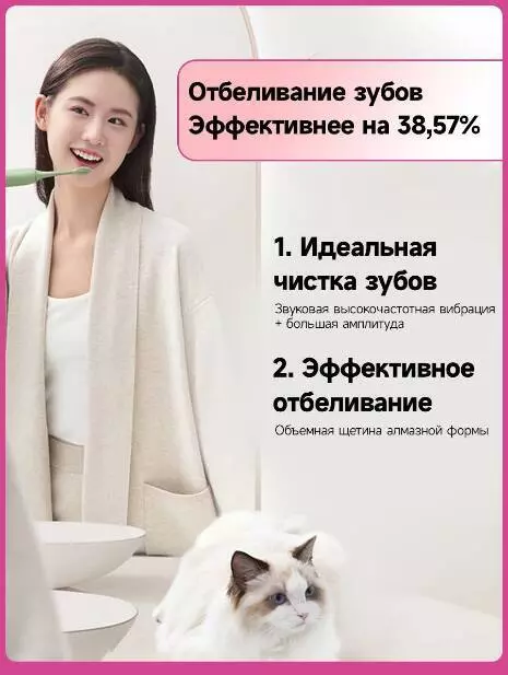 Электрическая зубная щетка Soocas D3 Electric Toothbrush - фото 7 Электрическая зубная щетка Soocas D3 Electric Toothbrush - фото 7