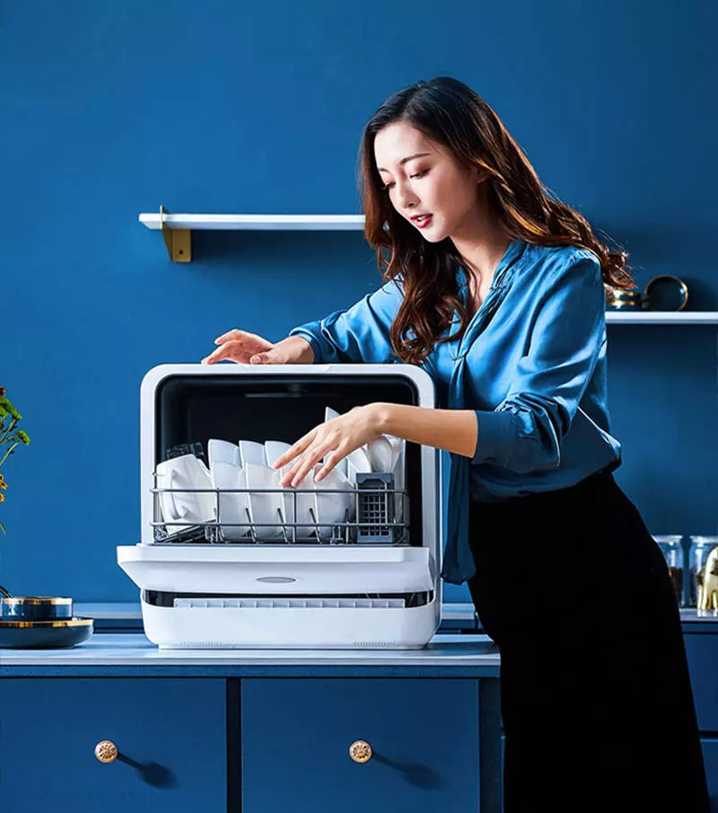 Купить Настольная посудомоечная машина Qcooker Tabletop Dishwasher (CL-XW-X4) - фото 1