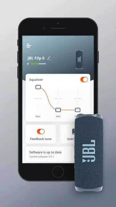 Колонка портативная JBL Flip 6 - фото 7 Колонка портативная JBL Flip 6 - фото 7