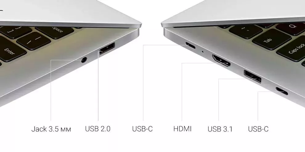 Ноутбук RedmiBook 14" II (Core i5, 16Gb, 512Gb, GeForce MX350) (JYU4307CN) - фото 10 Ноутбук RedmiBook 14" II (Core i5, 16Gb, 512Gb, GeForce MX350) (JYU4307CN) - фото 10