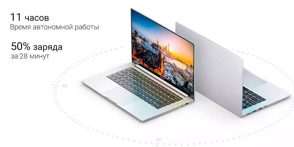 Ноутбук RedmiBook 14" II (Core i7, 16Gb, 512Gb, GeForce MX350) (JYU4312CN) - фото 7 Ноутбук RedmiBook 14" II (Core i7, 16Gb, 512Gb, GeForce MX350) (JYU4312CN) - фото 7