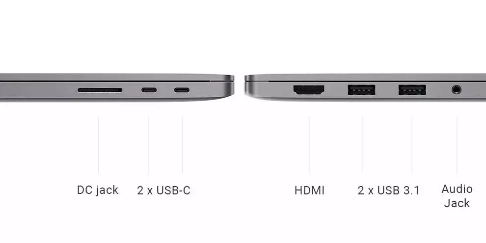 Ноутбук Xiaomi Notebook Pro 15.6" (Core i7-10510U, 16Gb, 1TB, GeForce MX350) (JYU4222CN) - фото 8 Ноутбук Xiaomi Notebook Pro 15.6" (Core i7-10510U, 16Gb, 1TB, GeForce MX350) (JYU4222CN) - фото 8