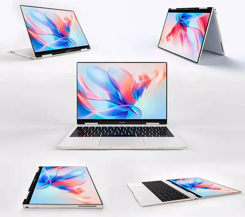 Ноутбук Xiaomi Book Air 13" OLED Flip Touch (Core i5-1230U, 16Gb, 512Gb, Intel Iris Xe Graphics) (JYU4491CN) - фото 3 Ноутбук Xiaomi Book Air 13" OLED Flip Touch (Core i5-1230U, 16Gb, 512Gb, Intel Iris Xe Graphics) (JYU4491CN) - фото 3