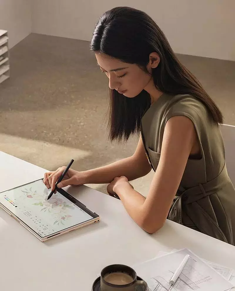 Ноутбук Xiaomi Book Air 13" OLED Flip Touch (Core i7-1250U, 16Gb, 512Gb, Intel Iris Xe Graphics) (JYU4492CN) - фото 9 Ноутбук Xiaomi Book Air 13" OLED Flip Touch (Core i7-1250U, 16Gb, 512Gb, Intel Iris Xe Graphics) (JYU4492CN) - фото 9
