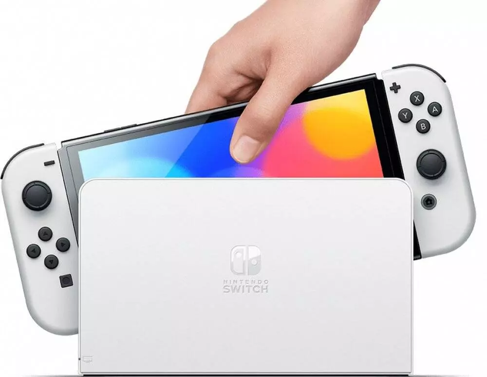 Игровая консоль Nintendo Switch OLED 64GB - фото 7 Игровая консоль Nintendo Switch OLED 64GB - фото 7