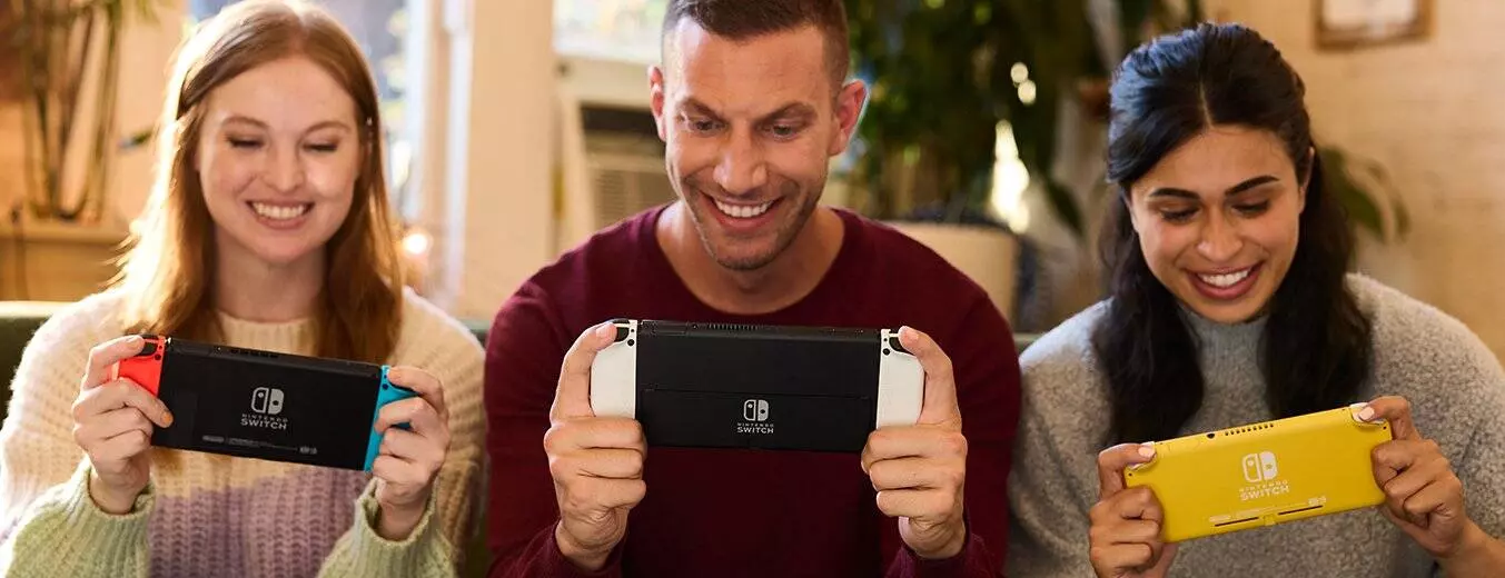 Игровая консоль Nintendo Switch OLED 64GB Neon - фото 12 Игровая консоль Nintendo Switch OLED 64GB Neon - фото 12