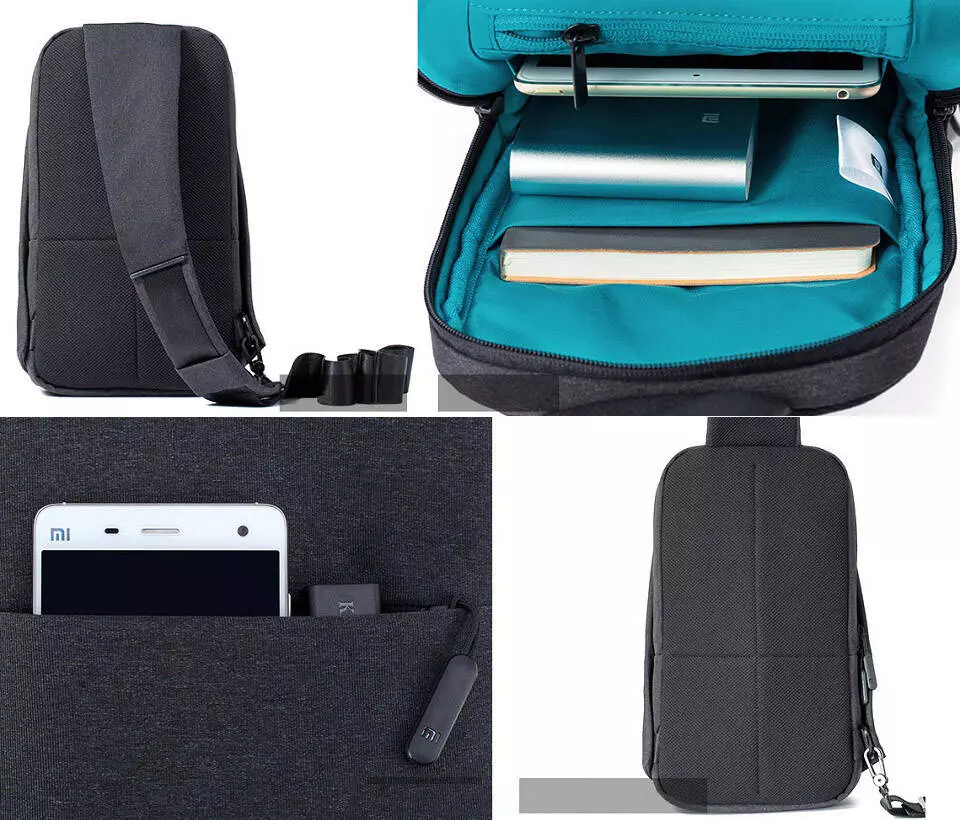 Рюкзак Xiaomi City Sling Bag (ZJB4032CN) - фото 6 Рюкзак Xiaomi City Sling Bag (ZJB4032CN) - фото 6