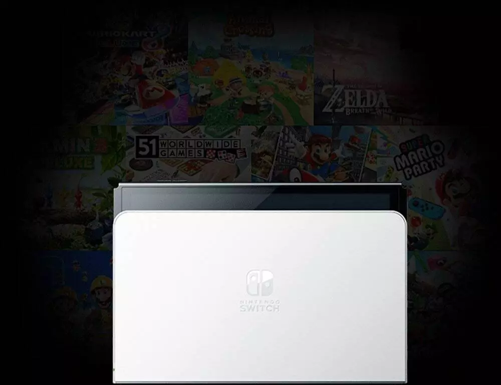 Игровая консоль Nintendo Switch OLED 64GB Splatoon - фото 5 Игровая консоль Nintendo Switch OLED 64GB Splatoon - фото 5