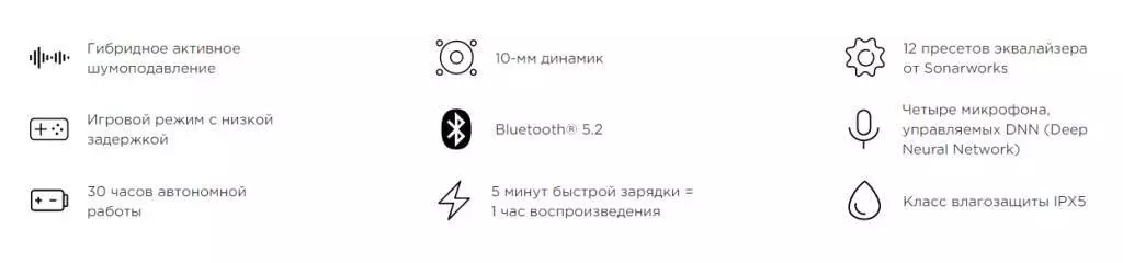Беспроводные наушники 1MORE Piston Buds Pro - фото 2 Беспроводные наушники 1MORE Piston Buds Pro - фото 2