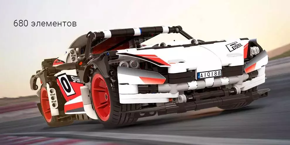 Конструктор Onebot Racing Car Kit Drift Version (OBJSC40AIQI) - фото 2 Конструктор Onebot Racing Car Kit Drift Version (OBJSC40AIQI) - фото 2
