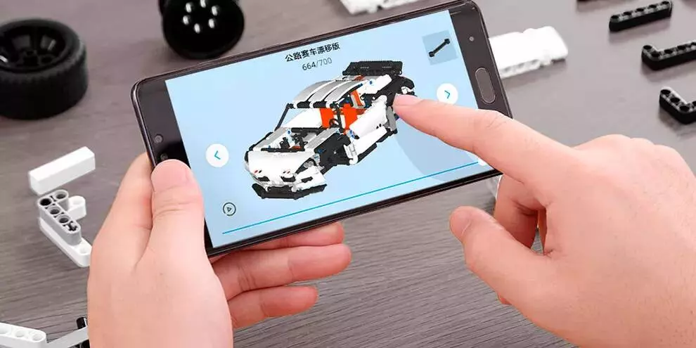 Конструктор Onebot Racing Car Kit Drift Version (OBJSC40AIQI) - фото 5 Конструктор Onebot Racing Car Kit Drift Version (OBJSC40AIQI) - фото 5