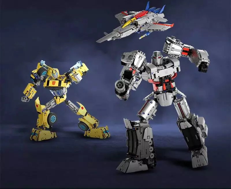 Конструктор Onebot Transformers Megatron (OBWZT01HZB) - фото 4 Конструктор Onebot Transformers Megatron (OBWZT01HZB) - фото 4