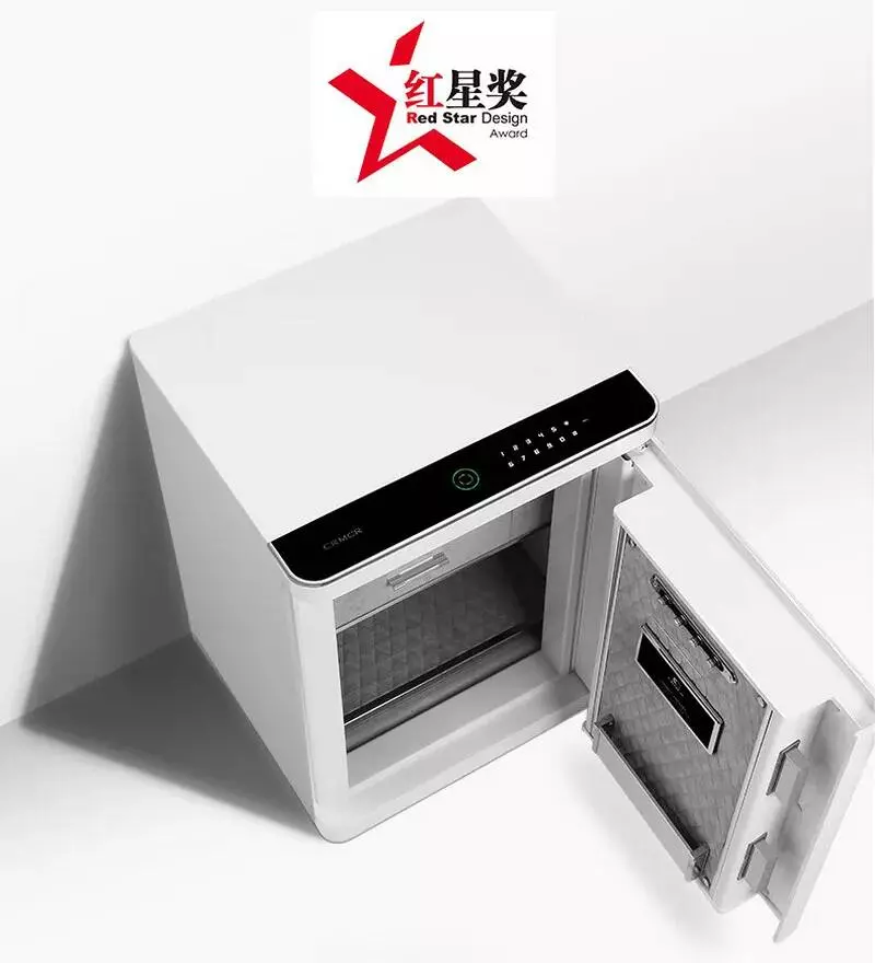 Сейф электронный с датчиком отпечатков CRMCR Smart Safe Deposit Box Two Door (BGX-X1-55KN) - фото 7 Сейф электронный с датчиком отпечатков CRMCR Smart Safe Deposit Box Two Door (BGX-X1-55KN) - фото 7