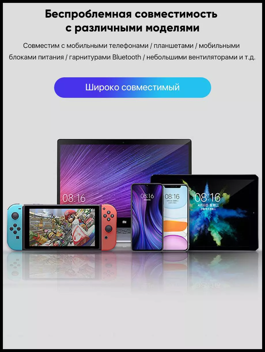 Сетевое зарядное устройство Xiaomi Adaptor 33W (MDY-10-EX) - фото 4 Сетевое зарядное устройство Xiaomi Adaptor 33W (MDY-10-EX) - фото 4