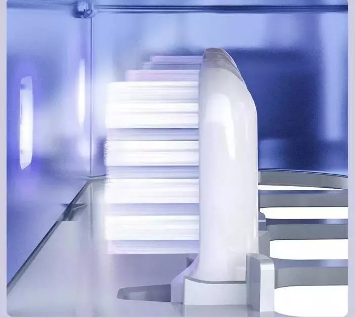 Стерилизатор для зубных щеток Xiaomi QuanGe Smart Toothbrush Cup Holder (WY020702) - фото 2 Стерилизатор для зубных щеток Xiaomi QuanGe Smart Toothbrush Cup Holder (WY020702) - фото 2