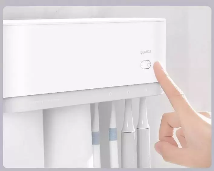 Стерилизатор для зубных щеток Xiaomi QuanGe Smart Toothbrush Cup Holder (WY020702) - фото 3 Стерилизатор для зубных щеток Xiaomi QuanGe Smart Toothbrush Cup Holder (WY020702) - фото 3