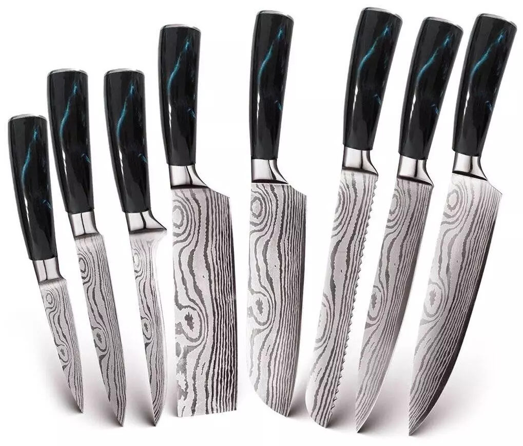 Купить Набор Spetime 8-Pieces Kitchen Knife Set (8 ножей) (BU02KN8) - фото 1 Купить Набор Spetime 8-Pieces Kitchen Knife Set (8 ножей) (BU02KN8) - фото 1