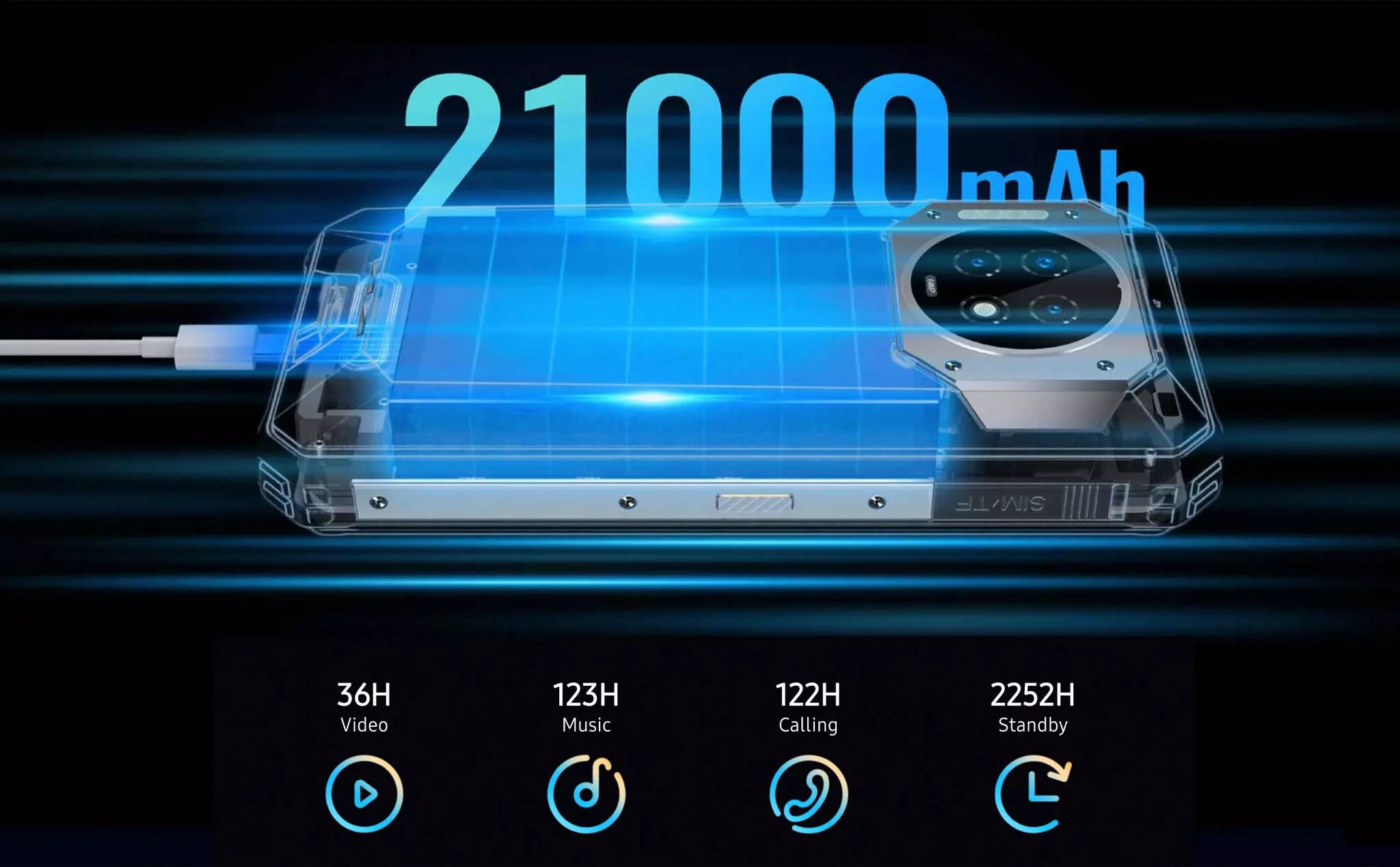 Купить Смартфон Oukitel WP19 8/256Gb - фото 1 Купить Смартфон Oukitel WP19 8/256Gb - фото 1