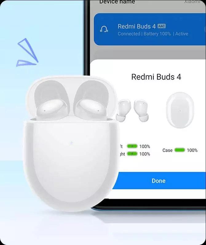 Беспроводные наушники Xiaomi Redmi Buds 4 - фото 7