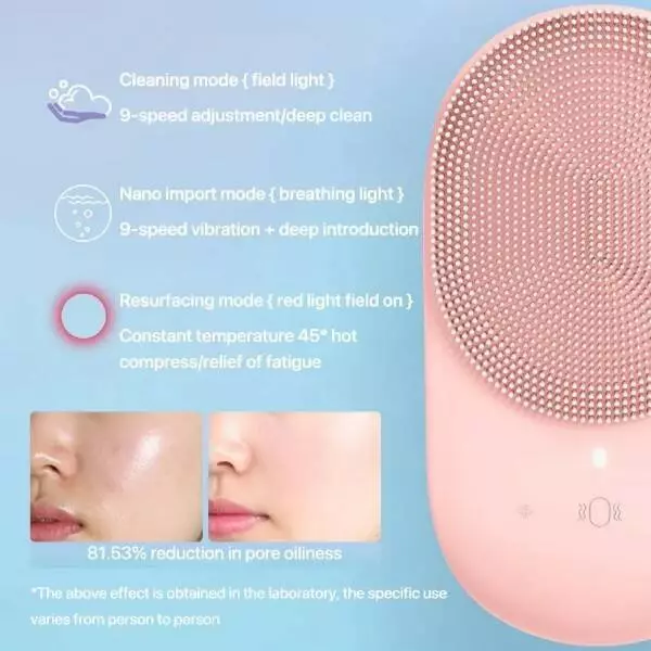 Массажер для лица с ультразвуковой очисткой Xiaomi Bomidi 2 in 1 Facial Cleansing Device FC1 - фото 2 Массажер для лица с ультразвуковой очисткой Xiaomi Bomidi 2 in 1 Facial Cleansing Device FC1 - фото 2