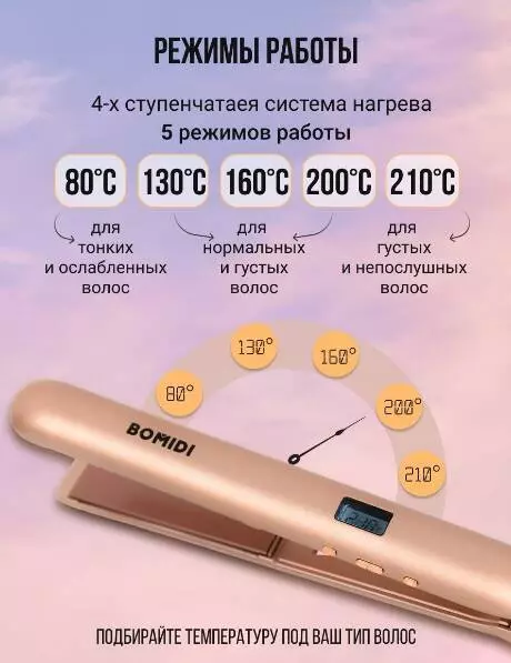 Выпрямитель волос Xiaomi Bomidi HS1 - фото 2 Выпрямитель волос Xiaomi Bomidi HS1 - фото 2