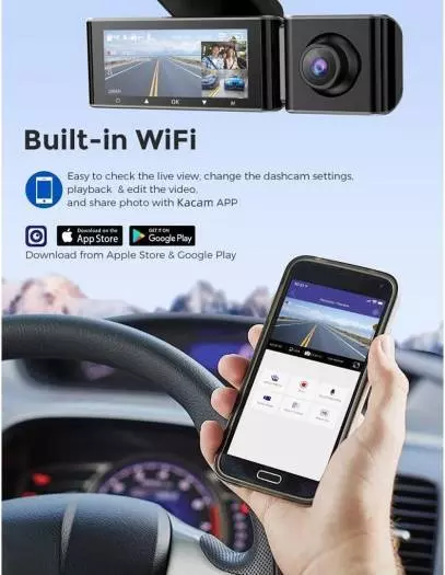 Видеорегистратор Xiaomi Jiekemi Dash Cam KM800 - фото 5 Видеорегистратор Xiaomi Jiekemi Dash Cam KM800 - фото 5