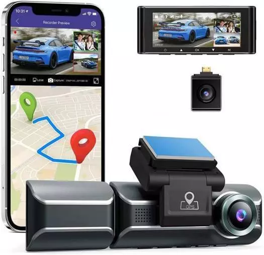 Видеорегистратор Xiaomi Jiekemi Dash Cam KM800 - фото 6 Видеорегистратор Xiaomi Jiekemi Dash Cam KM800 - фото 6
