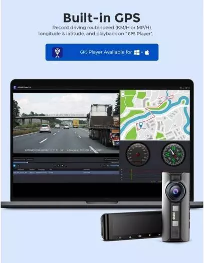 Видеорегистратор Xiaomi Jiekemi Dash Cam KM800 - фото 7 Видеорегистратор Xiaomi Jiekemi Dash Cam KM800 - фото 7