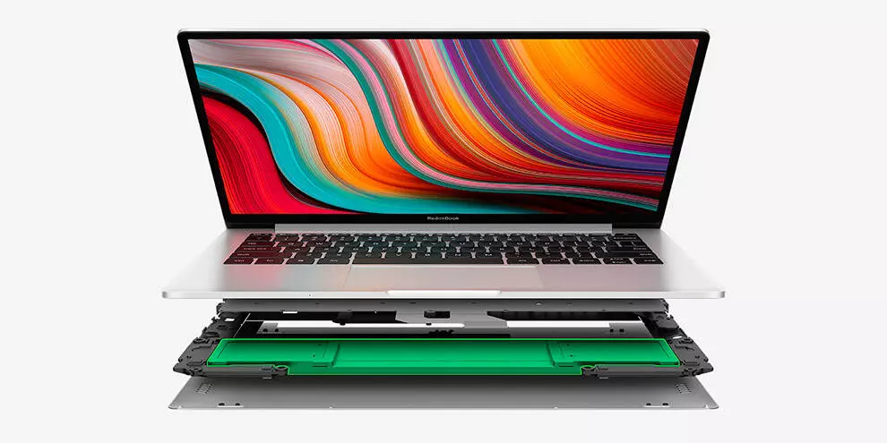 Ноутбук RedmiBook 13" (AMD Ryzen 5-4500U, 16Gb, 512Gb, RX Vega 6) (JYU4251CN) - фото 10 Ноутбук RedmiBook 13" (AMD Ryzen 5-4500U, 16Gb, 512Gb, RX Vega 6) (JYU4251CN) - фото 10
