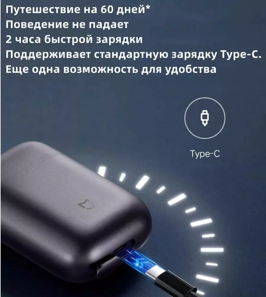 Электробритва Xiaomi Mijia Electric Shaver S600 - фото 2
