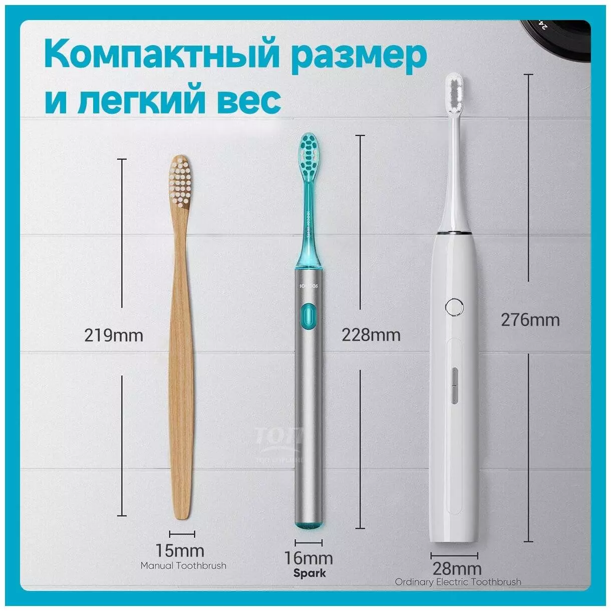 Электрическая зубная щетка Soocas MT1 Spark Toothbrush Review - фото 2 Электрическая зубная щетка Soocas MT1 Spark Toothbrush Review - фото 2