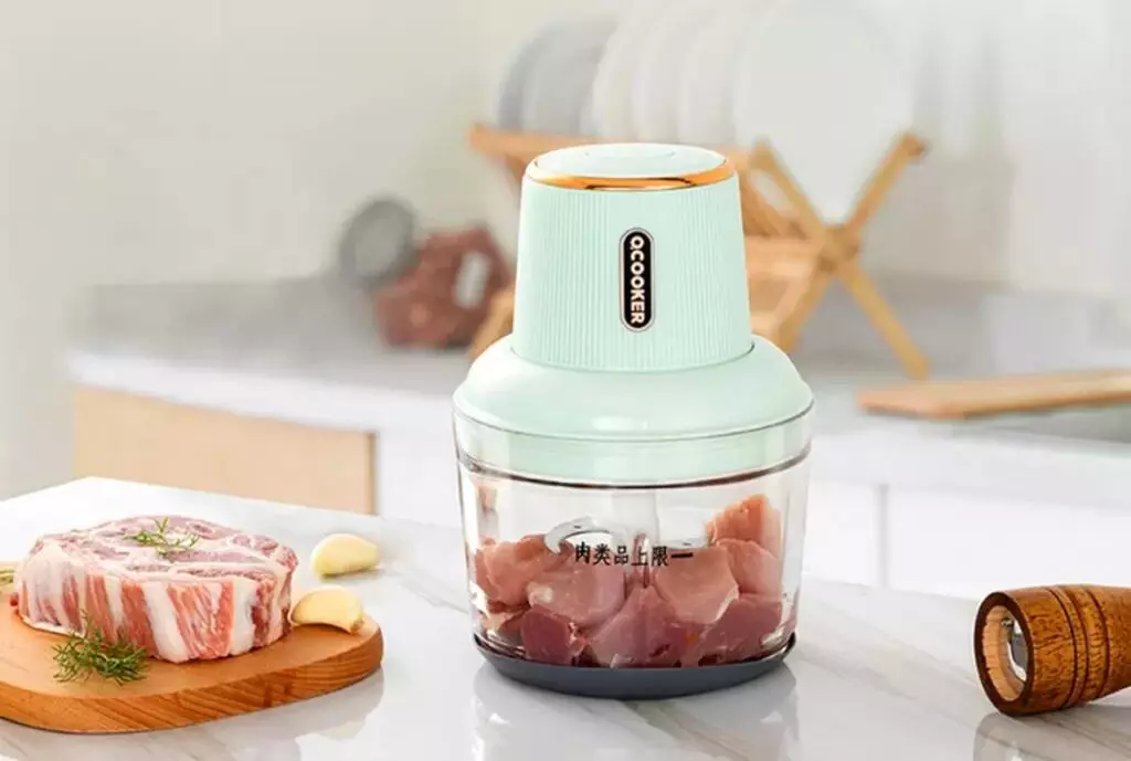 Купить Портативный блендер Qcooker Wireless Meat Grinder 100W 1.2L (CD-JR01W) - фото 1 Купить Портативный блендер Qcooker Wireless Meat Grinder 100W 1.2L (CD-JR01W) - фото 1