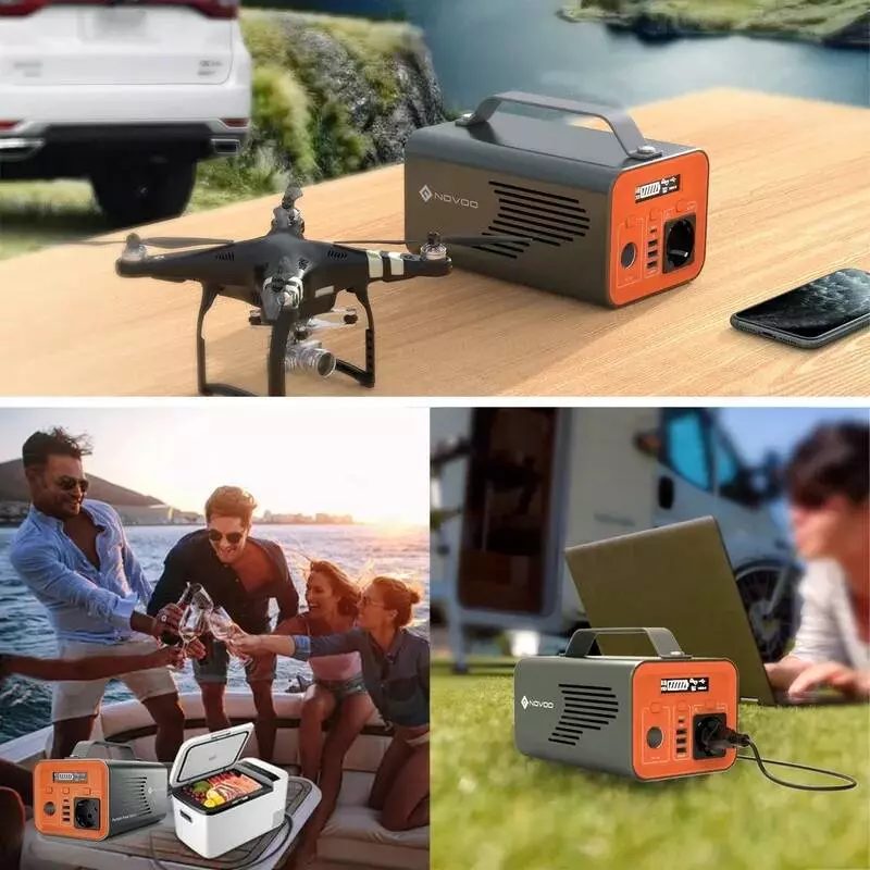 Портативная электростанция Novoo 230Wh Portable Power Station - фото 4 Портативная электростанция Novoo 230Wh Portable Power Station - фото 4