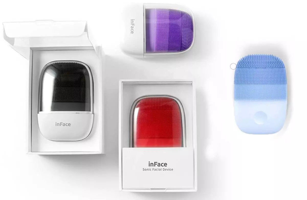 Массажер для лица с ультразвуковой очисткой Xiaomi inFace Electronic Sonic Beauty Facial MS2000 Pro - фото 12 Массажер для лица с ультразвуковой очисткой Xiaomi inFace Electronic Sonic Beauty Facial MS2000 Pro - фото 12
