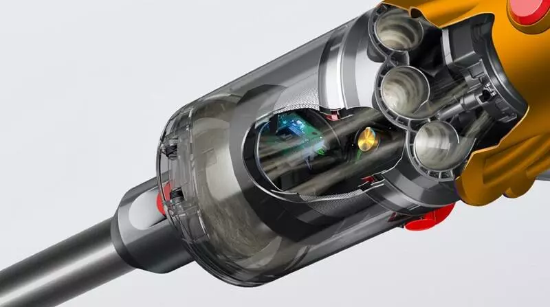 Пылесос Dyson V12 Detect Slim Absolute - фото 4 Пылесос Dyson V12 Detect Slim Absolute - фото 4