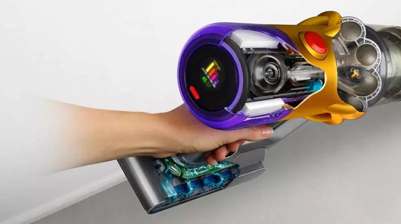 Пылесос Dyson V12 Detect Slim Absolute - фото 7 Пылесос Dyson V12 Detect Slim Absolute - фото 7