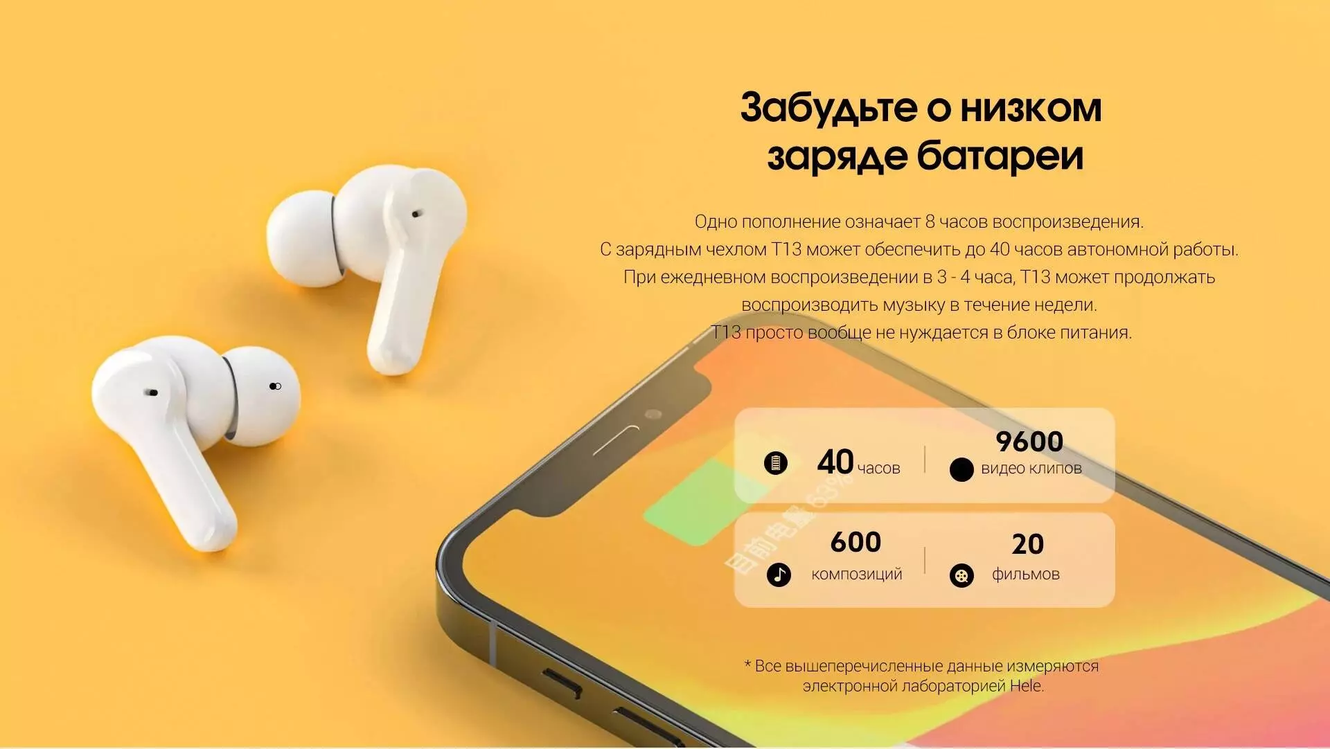 Беспроводные наушники QCY T13 ANC - фото 11 Беспроводные наушники QCY T13 ANC - фото 11