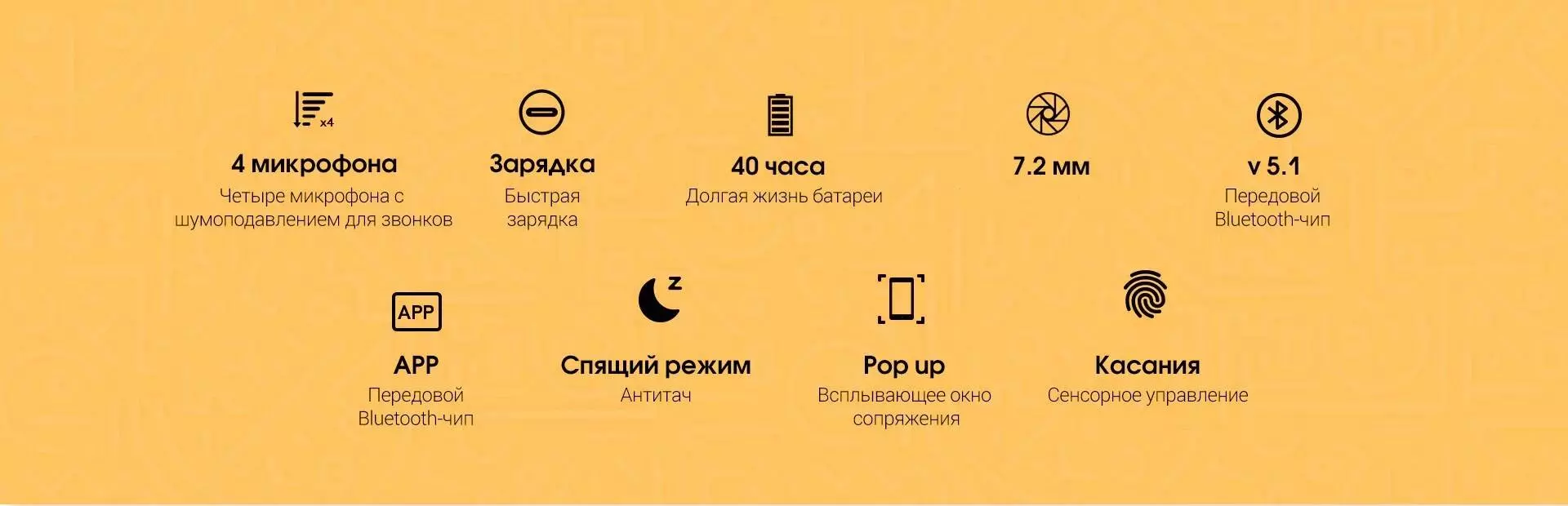 Беспроводные наушники QCY T13 ANC - фото 12 Беспроводные наушники QCY T13 ANC - фото 12