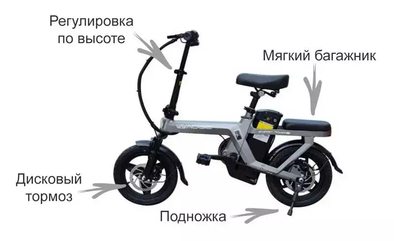Электровелосипед Spetime E-Bike S6 Air - фото 2 Электровелосипед Spetime E-Bike S6 Air - фото 2