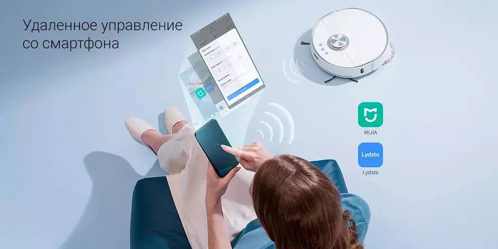 Робот-пылесос Lydsto W3 с функцией самоочистки - фото 10