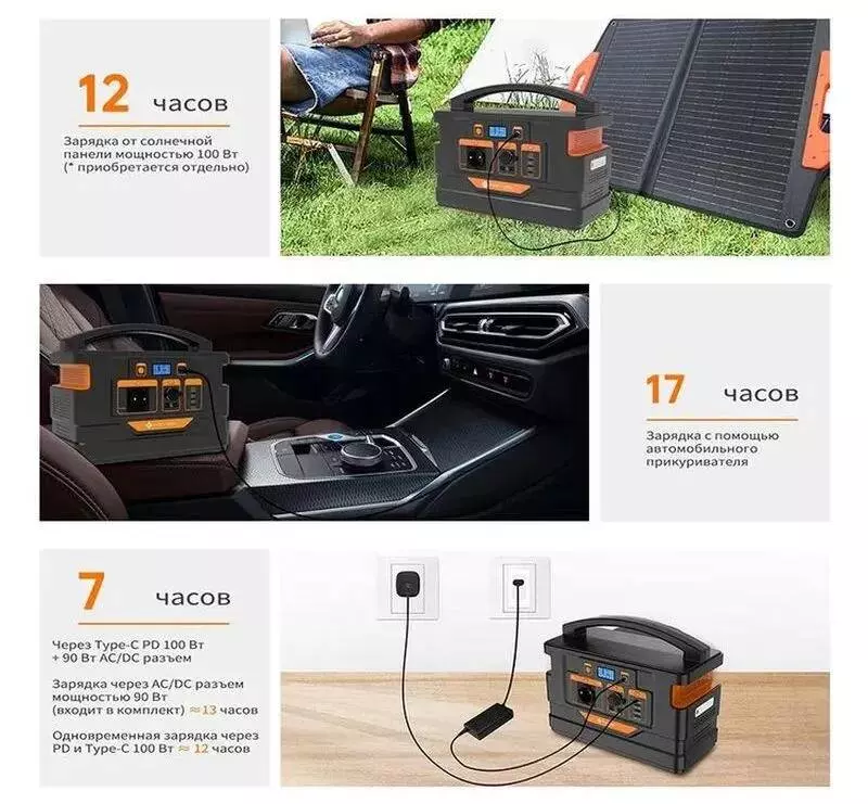 Портативная электростанция Novoo 1100Wh NEP1000S Portable Power Station - фото 2 Портативная электростанция Novoo 1100Wh NEP1000S Portable Power Station - фото 2
