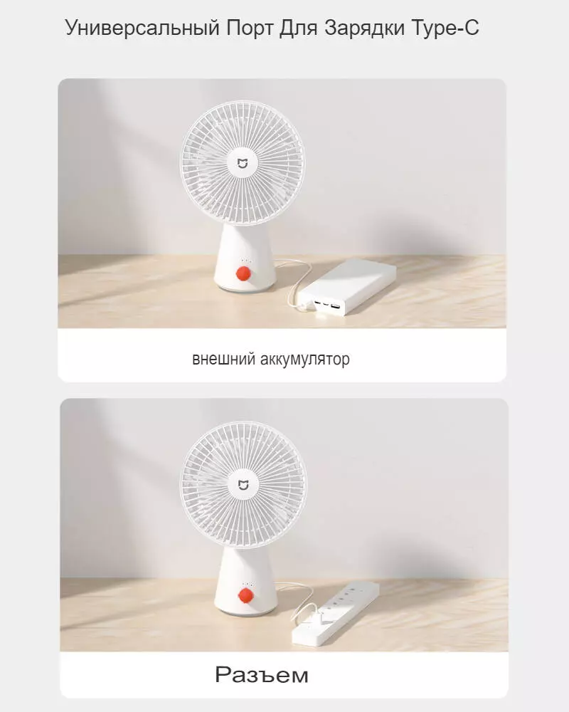 Настольный вентилятор Xiaomi Mijia Desktop Fan (ZMYDFS01DM) - фото 5 Настольный вентилятор Xiaomi Mijia Desktop Fan (ZMYDFS01DM) - фото 5