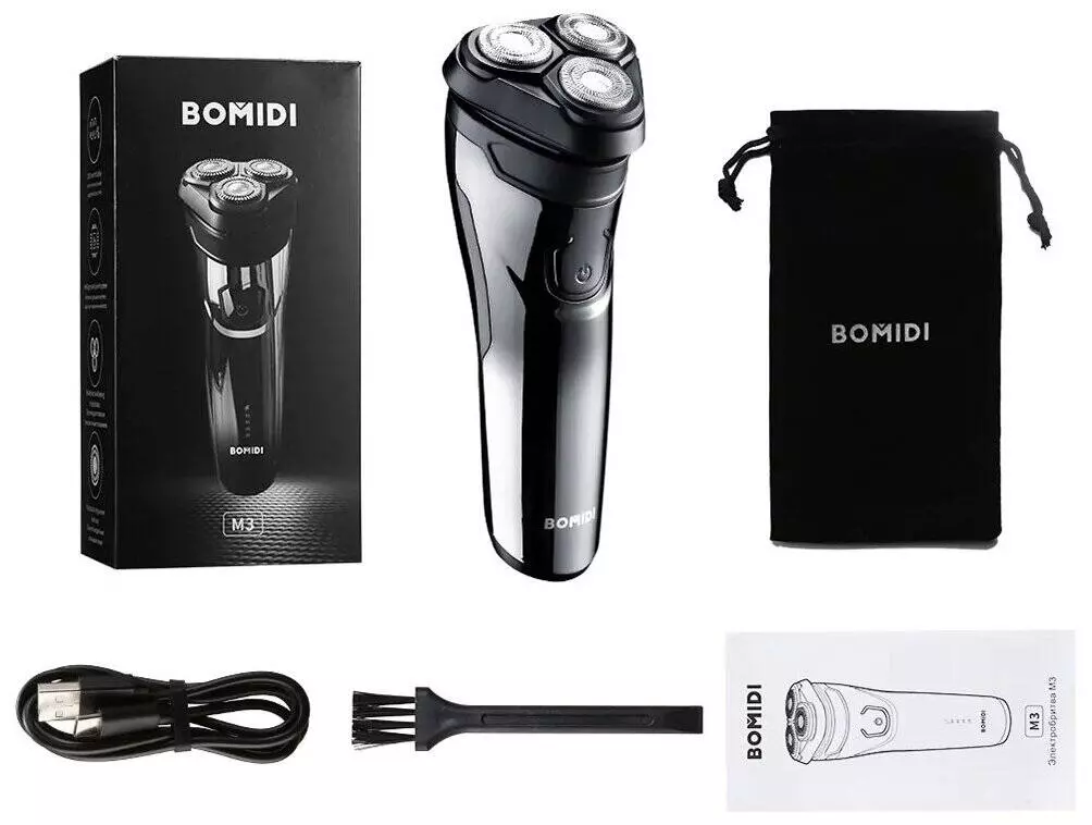Купить Электробритва Xiaomi Bomidi Electric Shaver M3 - фото 1 Купить Электробритва Xiaomi Bomidi Electric Shaver M3 - фото 1