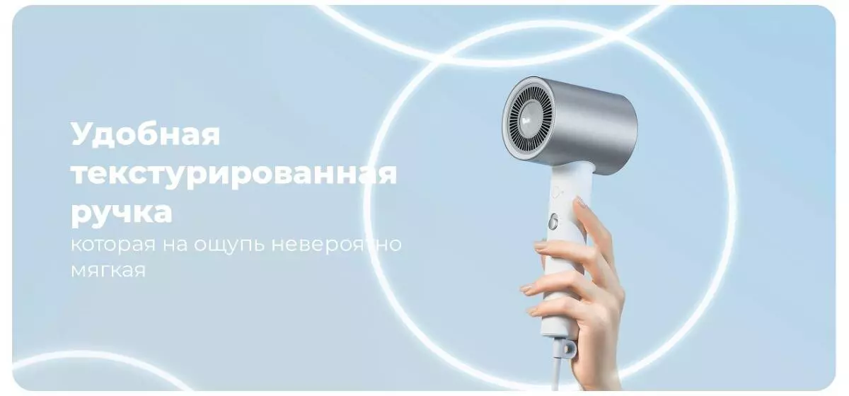 Фен Xiaomi Mijia Ionic Hair Dryer H500C (CMJ03LX-G) - фото 8