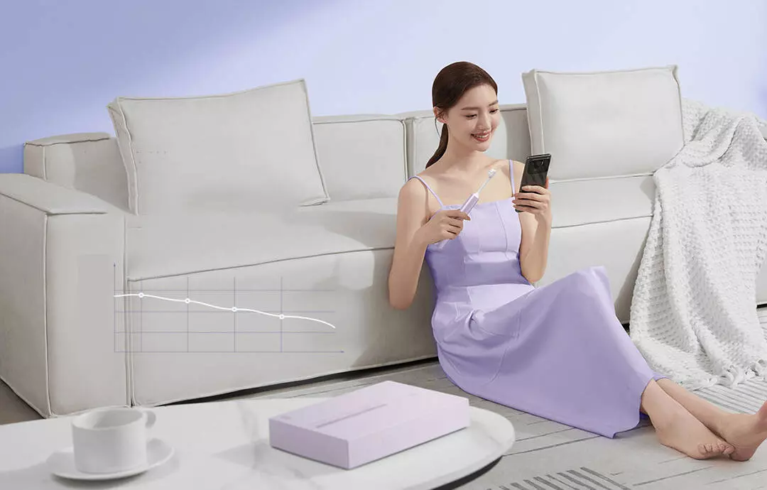 Электрическая зубная щетка Xiaomi Mijia T302 Electric Toothbrush (MES608) - фото 2