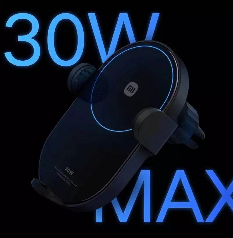 Держатель с беспроводной зарядкой Xiaomi Wireless Car Charger 30W (W03ZM) - фото 2 Держатель с беспроводной зарядкой Xiaomi Wireless Car Charger 30W (W03ZM) - фото 2