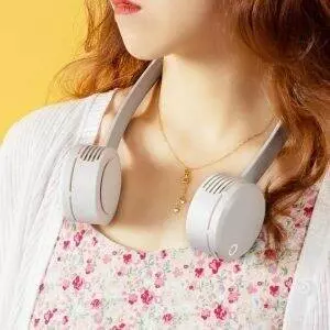 Портативный вентилятор на шею Xiaomi Thermo Portable Hanging Neck Fan (XD-GBFS01) - фото 2 Портативный вентилятор на шею Xiaomi Thermo Portable Hanging Neck Fan (XD-GBFS01) - фото 2